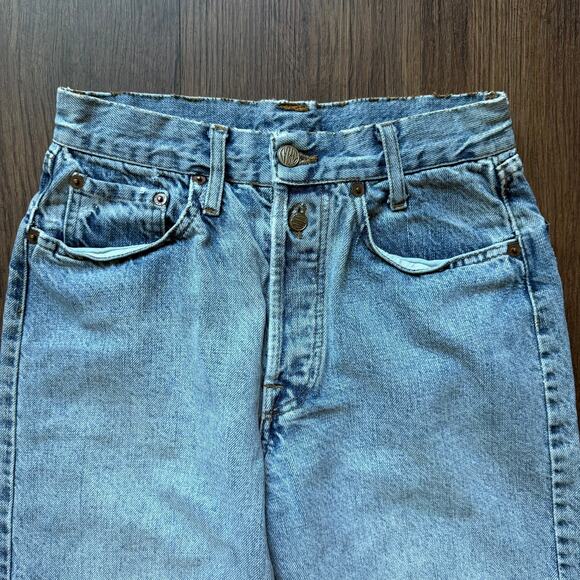 Vintage 90s Replay 901 Button Fly Italian Jeans Regular Fit - Picture 4 of 6